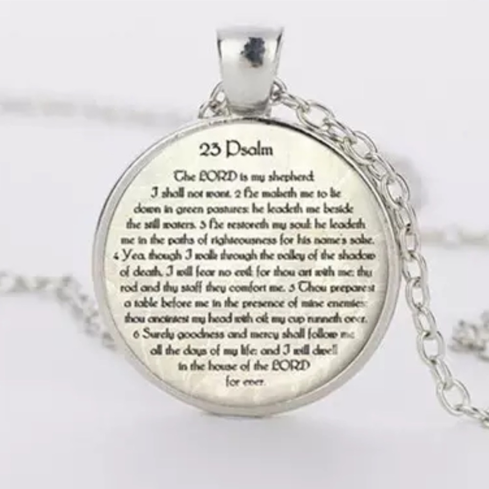 23rd Psalm Necklace